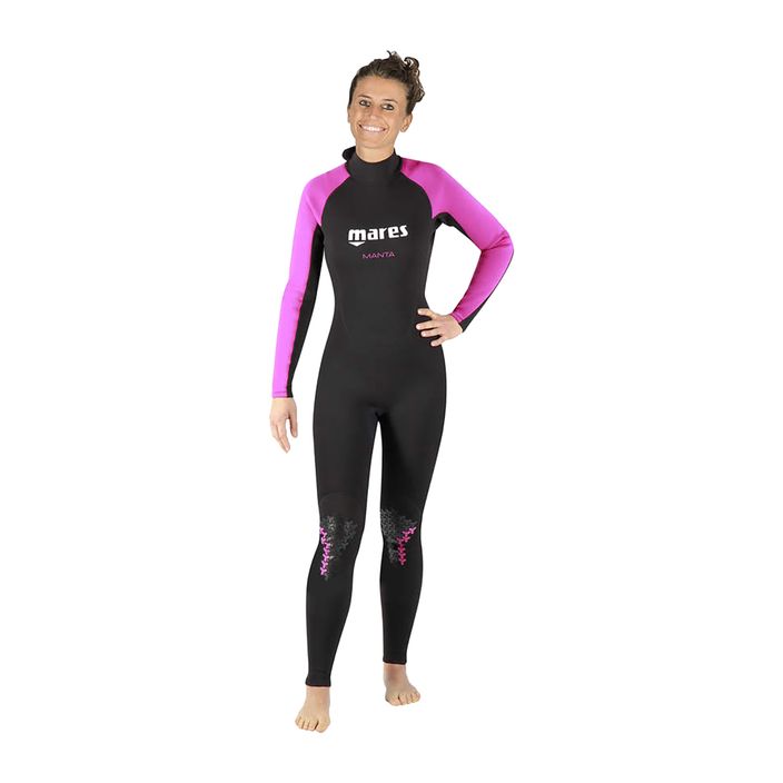 Costum de scufundări pentru femei Mares Manta Lady negru-roz 412457 2