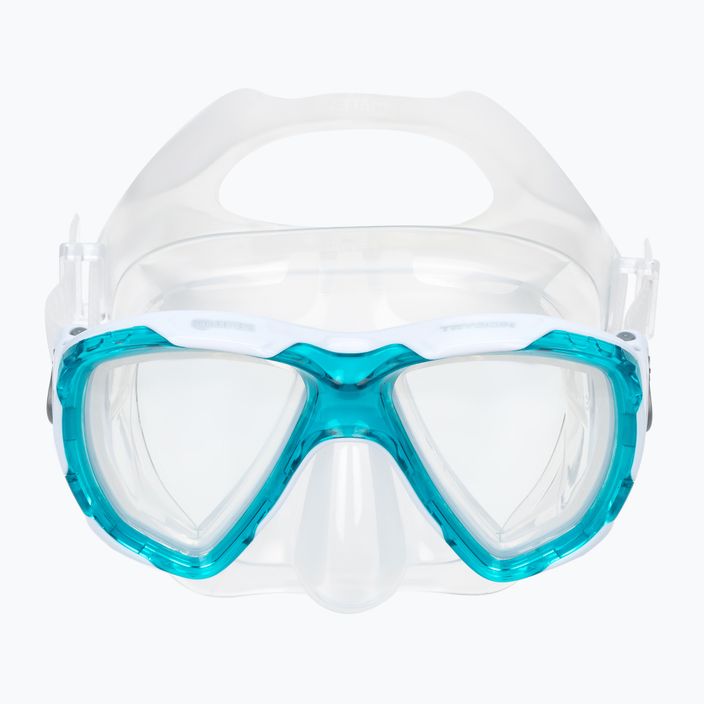 Mares Trygon mască de snorkelling albastru clar 411262 2