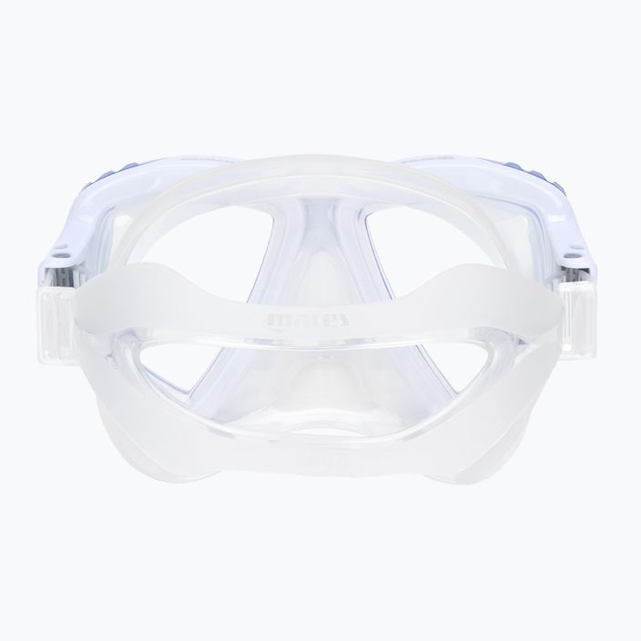 Mască de snorkeling Mares Trygon transparent și albastru marin 411262 5