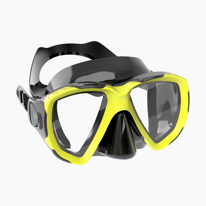 Mască de snorkeling Mares Trygon negru și galben 411262 6