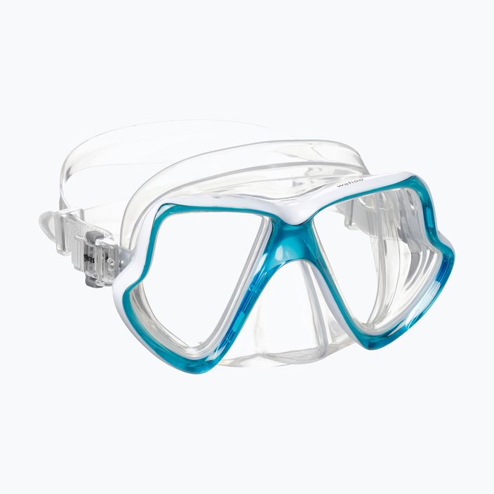 Mască de snorkeling Mares Wahoo albastru clar 411238 6