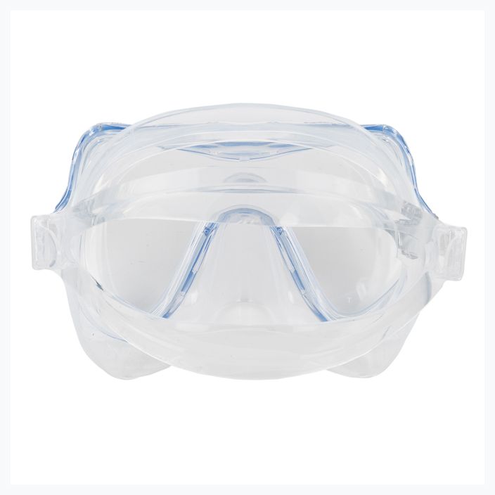 Mască de snorkeling Mares Pure Vision albastru transparent 411217 5