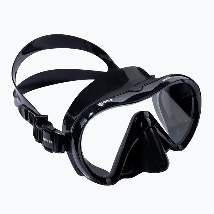 Mască de snorkeling Mares Vento black/black