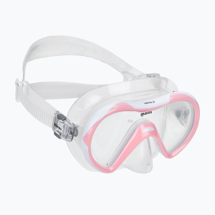 Mască de snorkeling Mares Vento SC transparent/galben 411240