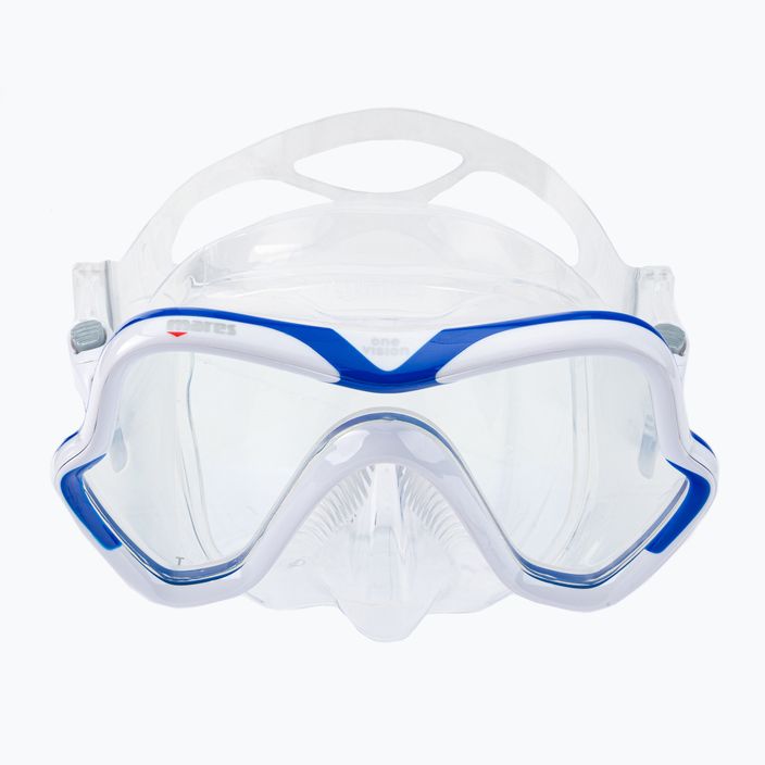 Mască de scufundări Mares One Vision albastru transparent 411046 2