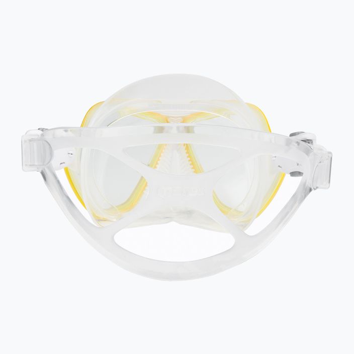 Mască de scufundări Mares X-Vision galben transparent 411053 5