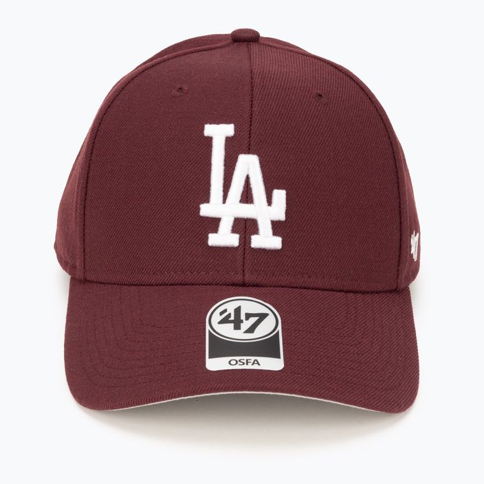 47 Brand MLB Los Angeles Dodgers MVP MVP maro închis șapcă de baseball maro închis 4