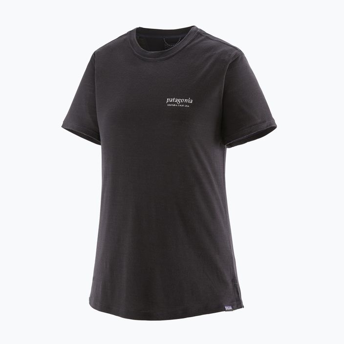 Tricou pentru femei Patagonia Cap Cool Merino Blend Graphic Shirt heritage header/black 4