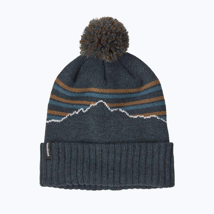 Căciulă de iarnă Patagonia Powder Town Beanie fitz roy stripe knit/smolder blue
