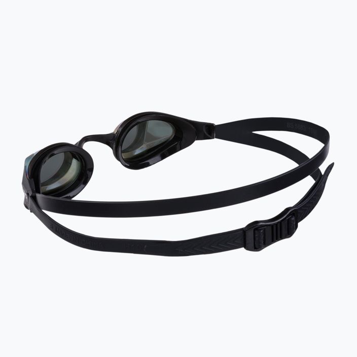 Ochelari de înot TYR Tracer-X RZR Mirrored Racing negru-galbeni LGTRXRZM_751 4
