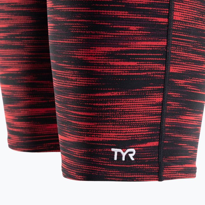 Costume de baie pentru bărbați TYR Fizzy Jammer roșu și negru SFIZ_610_30 3