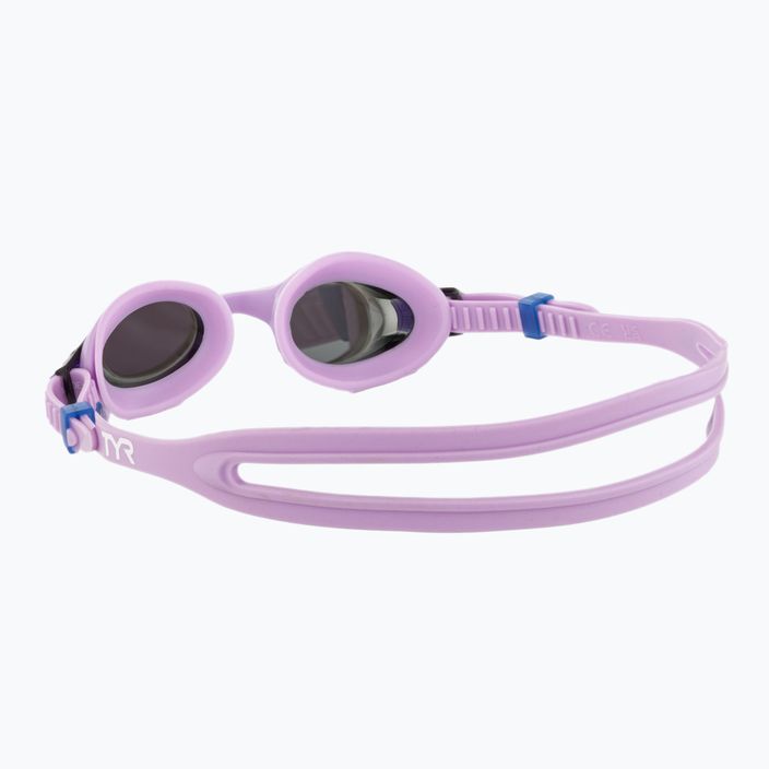 Ochelari de înot pentru copii  TYR Swimple Metallized silvger/purple 4
