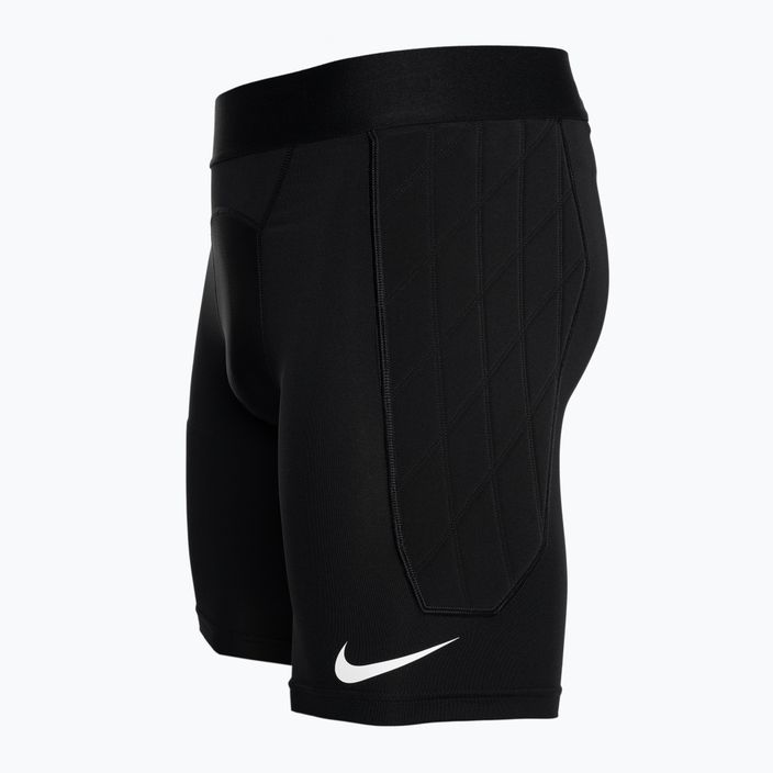 Pantaloni scurți de portar pentru bărbați Nike Dri-FIT Padded Goalkeeper Short black/black/white 3
