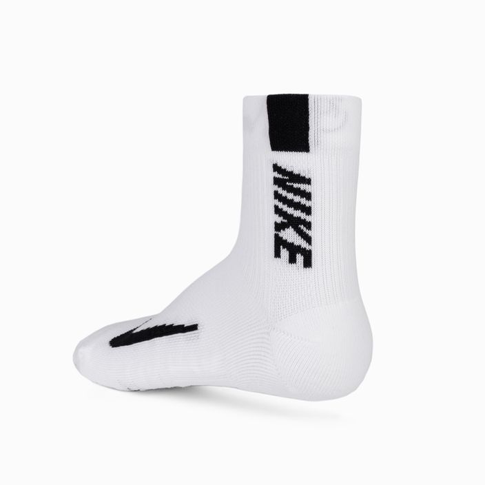 Șosete de antrenament Nike Multiplier 2pak alb SX7556-100 3