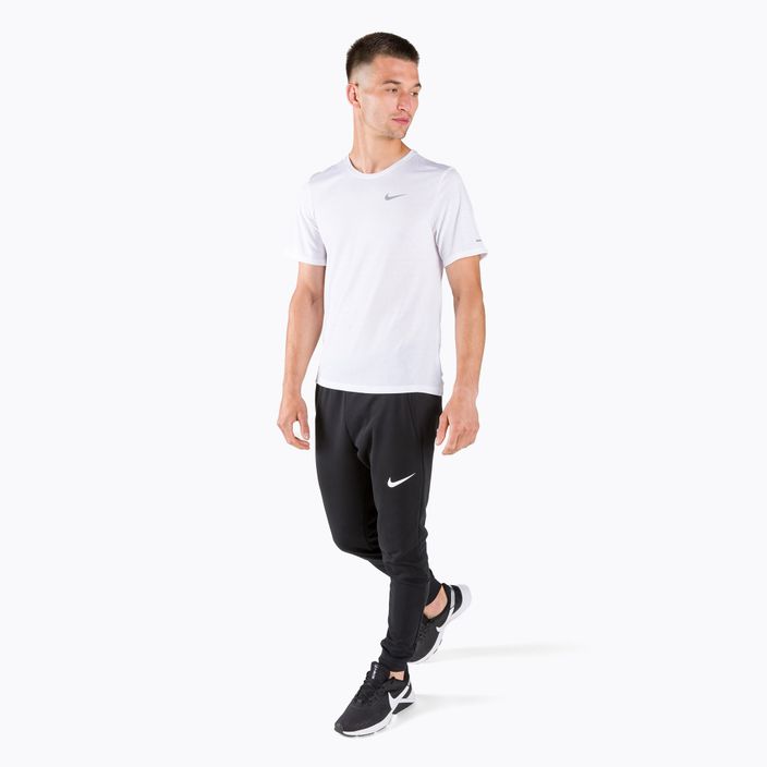 Tricou de antrenament Nike Dri-FIT Miler pentru bărbați, alb CU5992-100 2