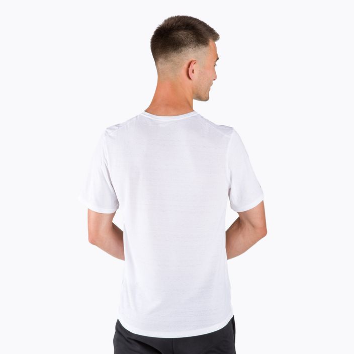 Tricou de antrenament Nike Dri-FIT Miler pentru bărbați, alb CU5992-100 3