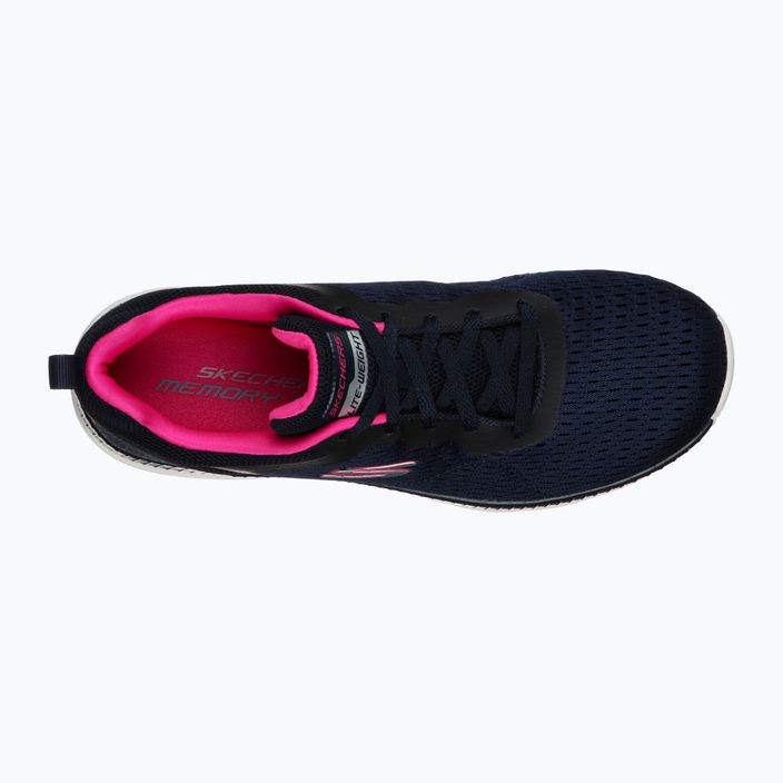 Pantofi de antrenament pentru femei SKECHERS Bountiful Quick Path navy/hot pink 11