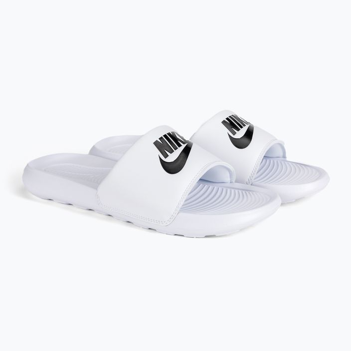 Flip-flops pentru bărbați Nike Victori One Slide, alb, CN9675-100 5