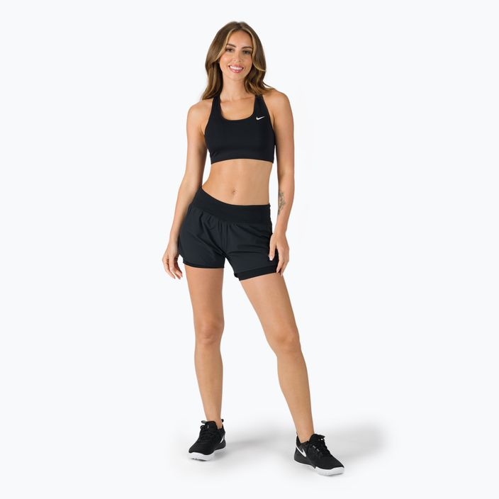 Pantaloni scurți de antrenament pentru femei Nike Eclipse negru CZ9570-010 2