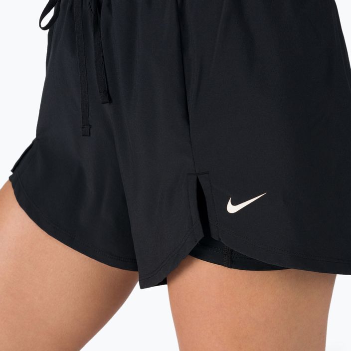 Pantaloni scurți de antrenament pentru femei Nike Flex Essential 2 în 1 negru DA0453-011 4