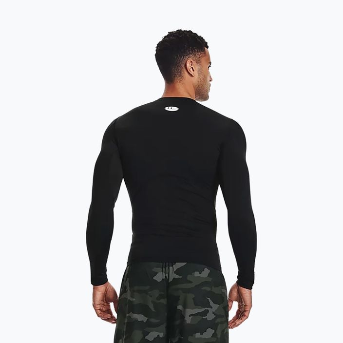 Tricou cu mânecă lungă pentru bărbați Under Armour Ua Hg Armour Comp LS negru 1361524-001 3