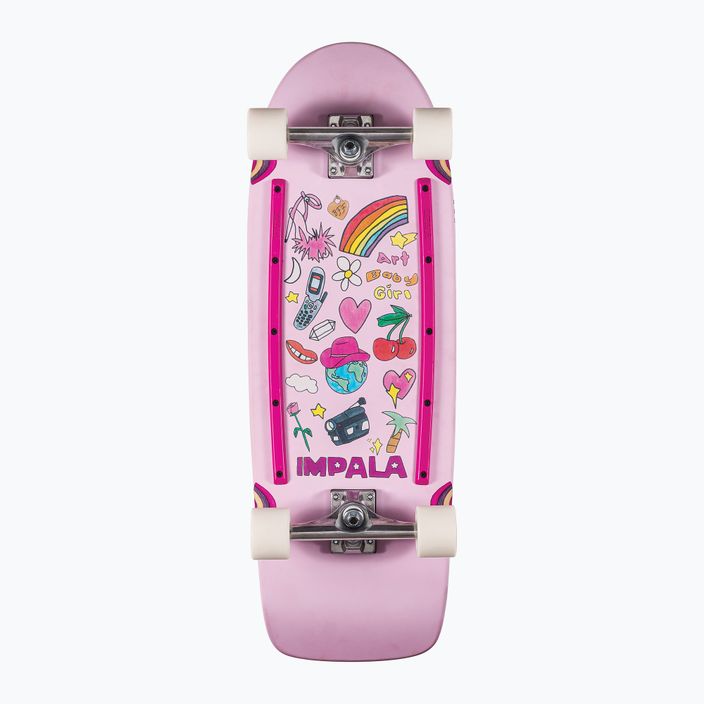 IMPALA Latis Cruiser artă copil fată skateboard 2
