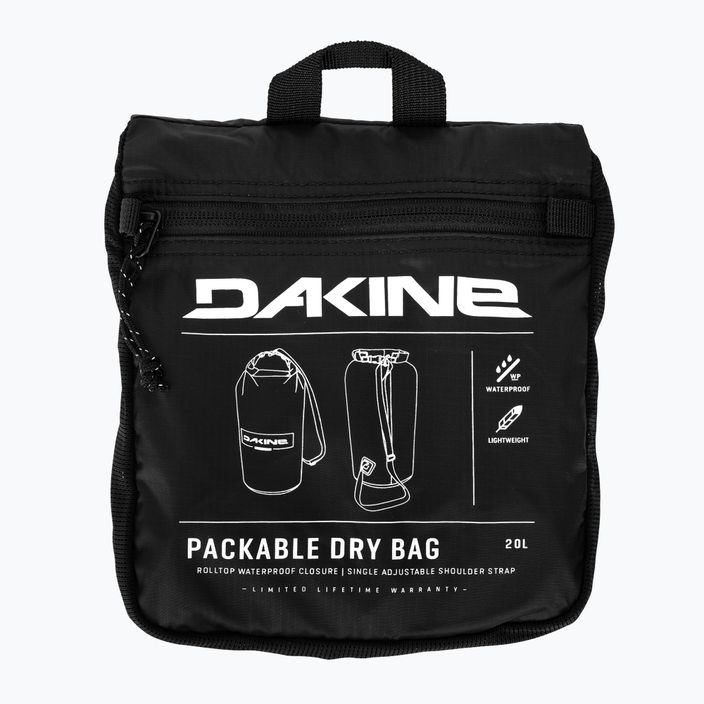 Dakine Packable Rolltop Dry Bag 20 rucsac impermeabil negru D10003921 5