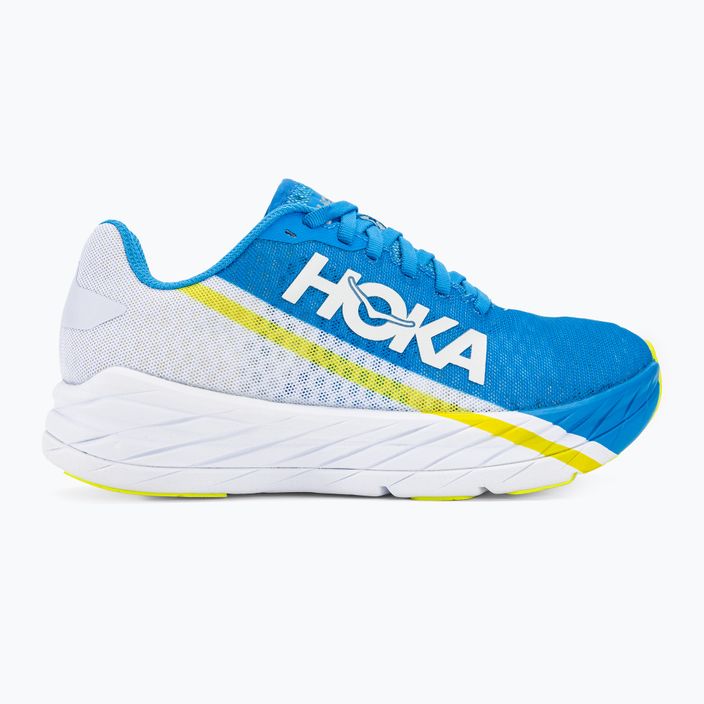 Încălțăminte de alergare HOKA Rocket X white/diva blue 2