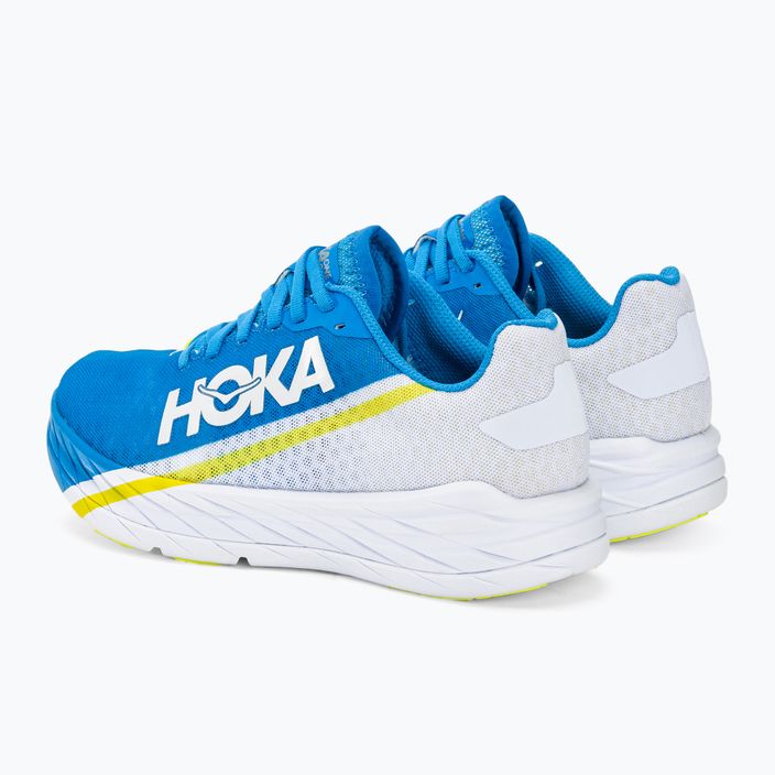 Încălțăminte de alergare HOKA Rocket X white/diva blue 3