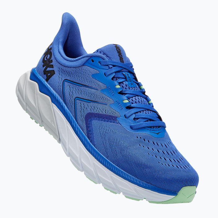 Pantofi de alergare pentru bărbați HOKA Arahi 5 albastru orbitor/negru 8