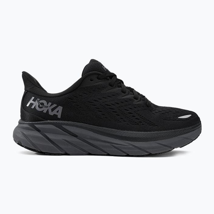 Pantofi de alergare pentru bărbați HOKA Clifton 8 negru 1119393-BBLC 2