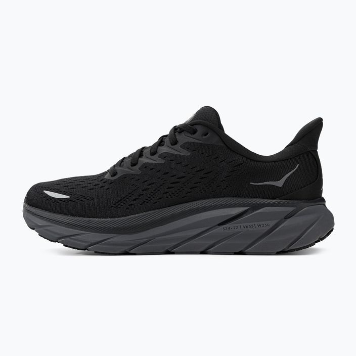 Pantofi de alergare pentru bărbați HOKA Clifton 8 negru 1119393-BBLC 3
