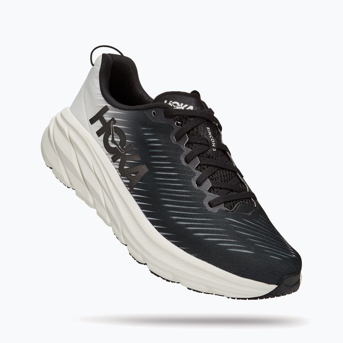 Pantofi de alergare pentru bărbați HOKA Rincon 3 negru/alb 11