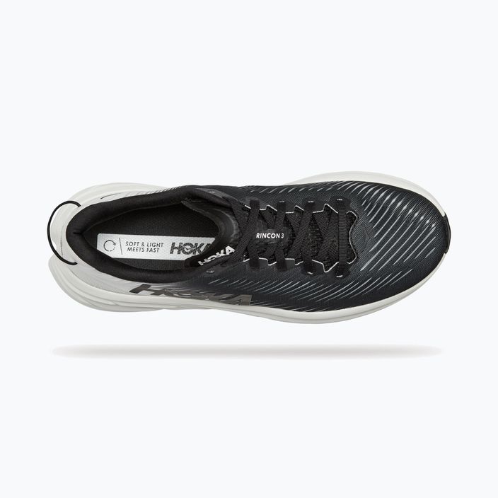 Pantofi de alergare pentru bărbați HOKA Rincon 3 negru/alb 16