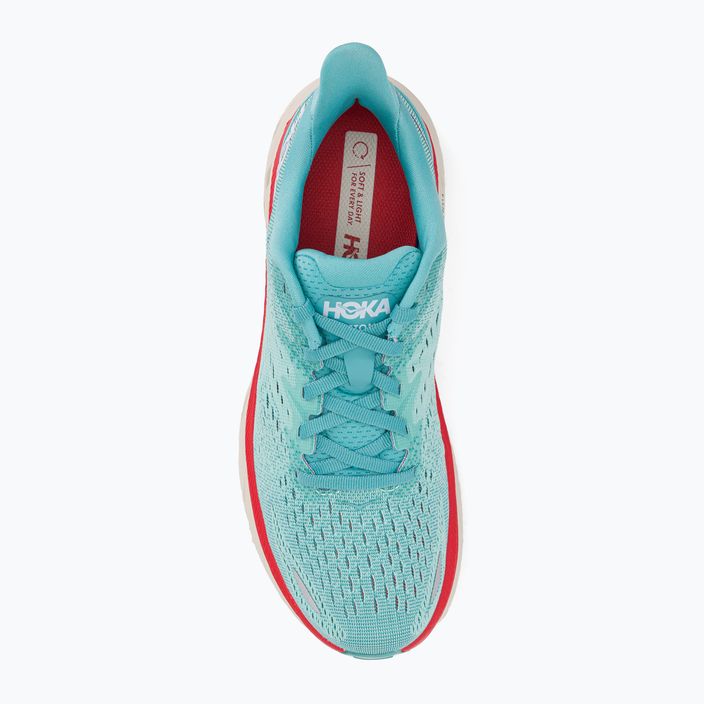 Pantofi de alergare pentru femei HOKA Clifton 8 albastru 1119394-AEBL 6
