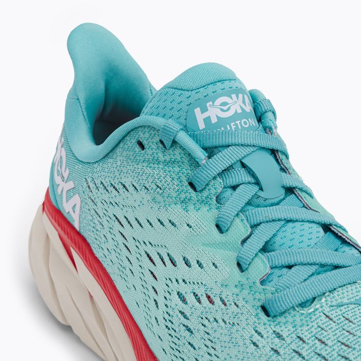 Pantofi de alergare pentru femei HOKA Clifton 8 albastru 1119394-AEBL 8