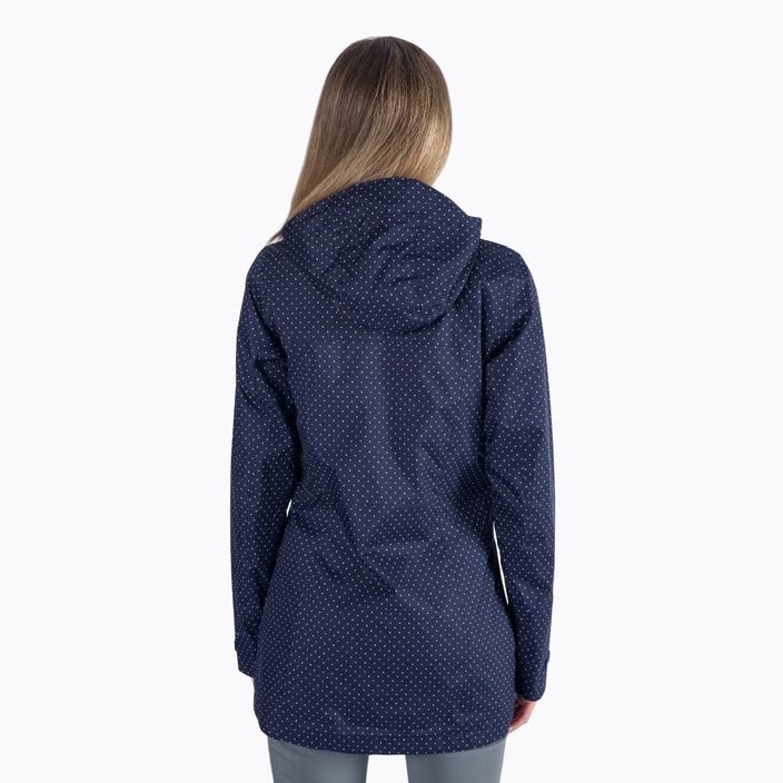 Jachetă de ploaie cu membrană Columbia Splash A Little II 468 pentru femei, albastru marin 1771064 3