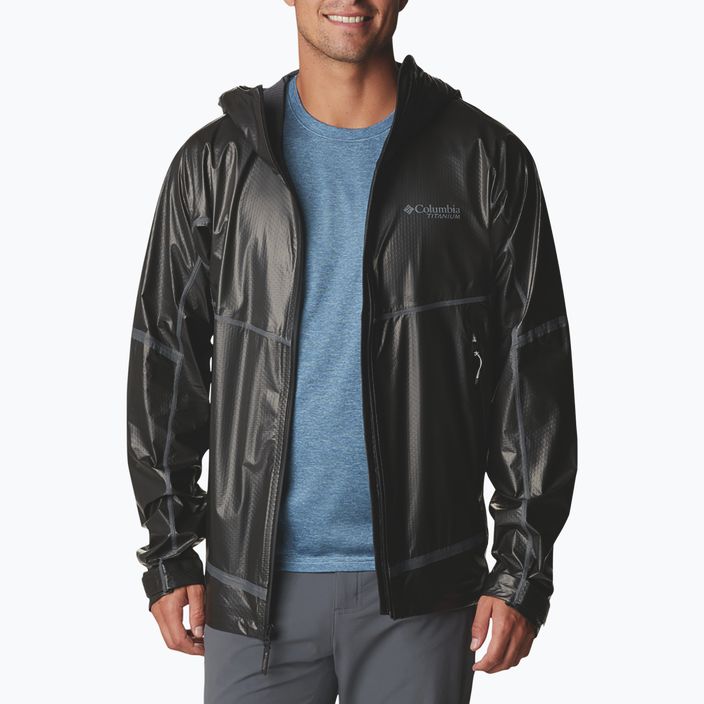 Columbia OutDry Extreme Mesh 010 jachetă de ploaie pentru bărbați negru 1988551