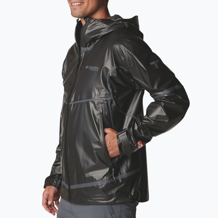 Columbia OutDry Extreme Mesh 010 jachetă de ploaie pentru bărbați negru 1988551 3