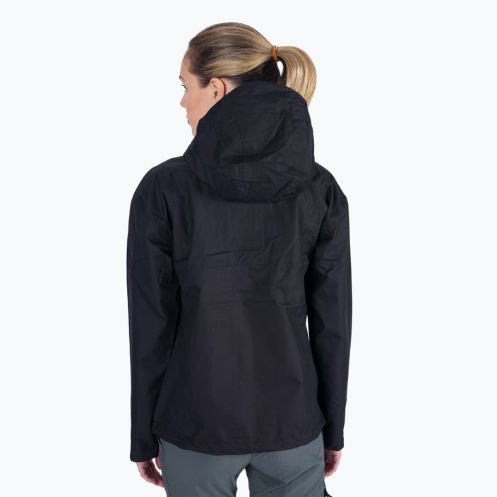 Columbia Hikebound jachetă de ploaie cu membrană pentru femei negru 1989253 4