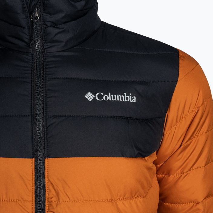 Columbia Powder Lite jachetă de puf pentru bărbați portocalie 1698001 8