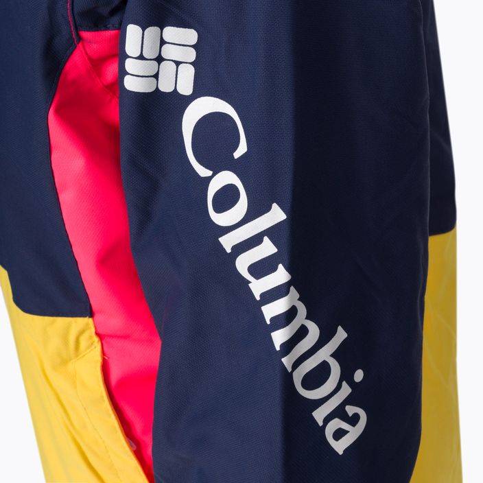 Columbia Rosie Run Jachetă de schi pentru copii izolată galben și roșu 2009741 4