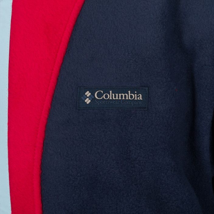 Columbia Back Bowl bluză de bărbați din fleece roșu 1872794 9