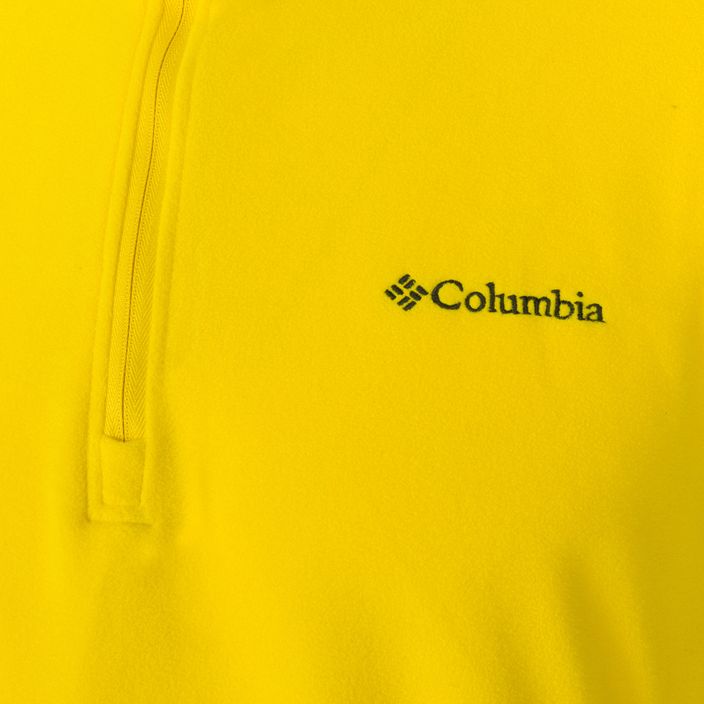 Columbia Klamath Range II bluză de bărbați din fleece galben 1352472 8