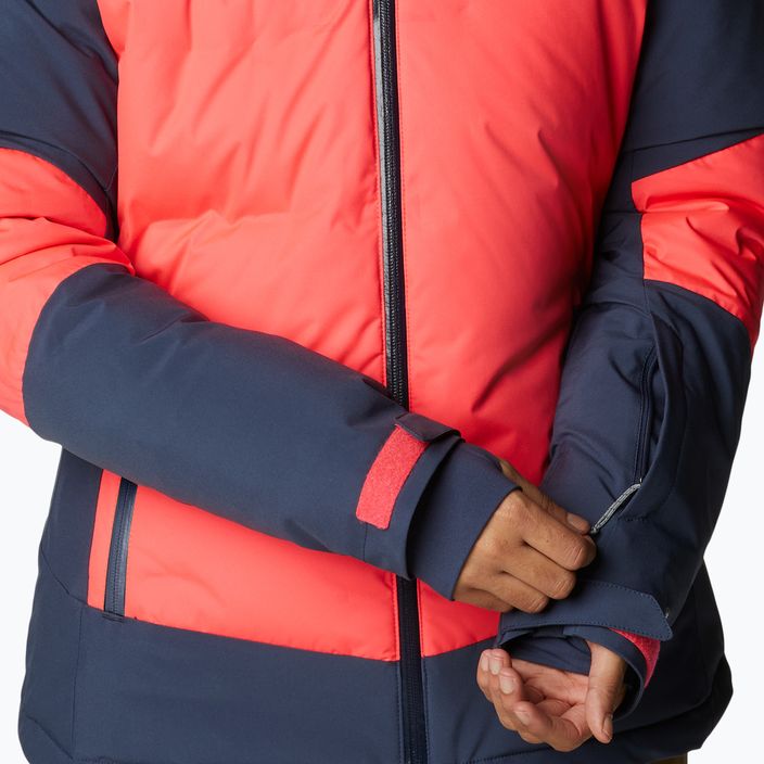 Columbia Wildcard II Down jachetă de schi pentru femei negru și portocaliu 2007541 5