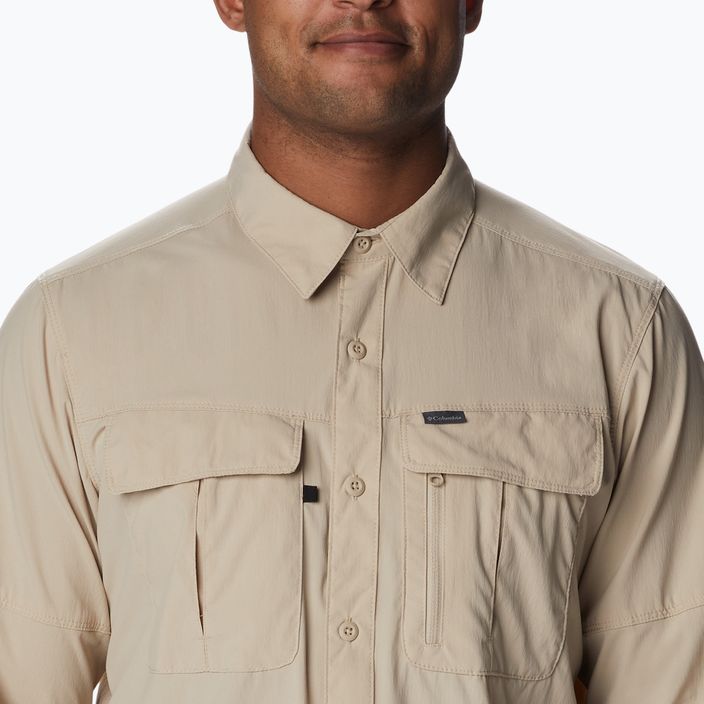 Tricou pentru bărbați Columbia Newton Ridge II LS bej 2012971 5
