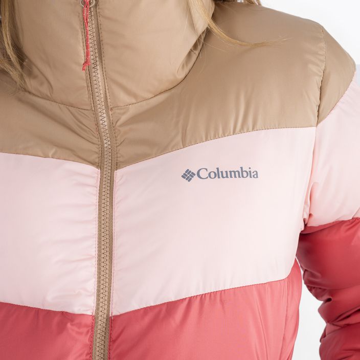 Columbia Puffect Color Blocked jachetă de puf pentru femei roz 1955101 4
