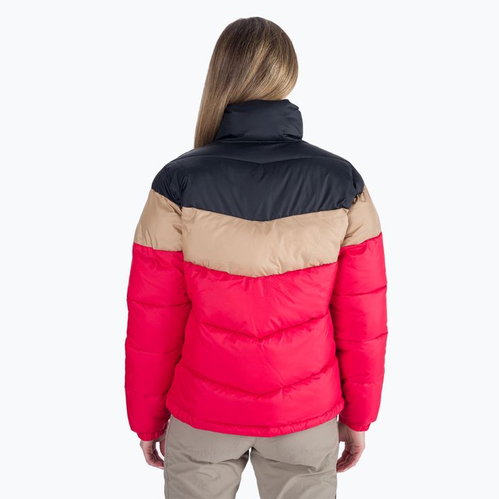 Columbia Puffect Color Blocked jachetă de puf pentru femei  roșu 1955101 3