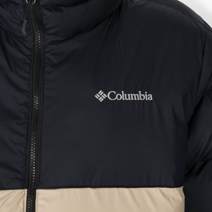 Columbia Pike Lake Mid  jachetă de puf pentru bărbați  negru și bej 2008403 11