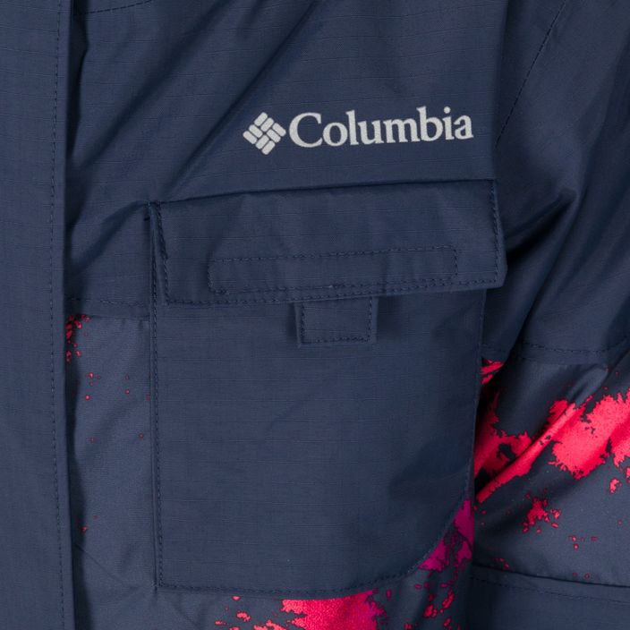 Columbia Mighty Mogul II jachetă de schi pentru copii gri-roz 1954511 3